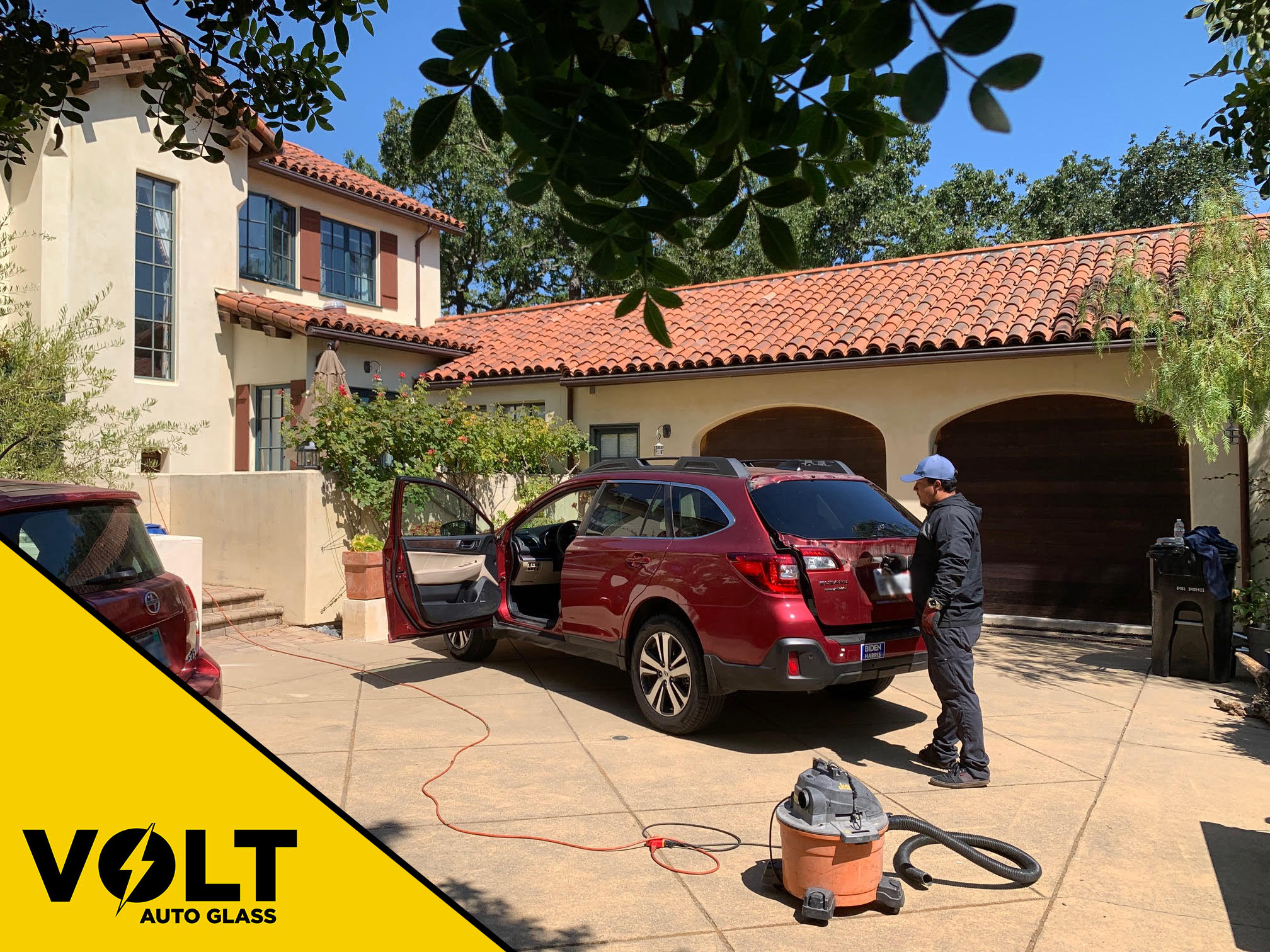 Back Glass Installation