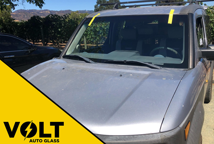 HONDA ELEMENT WINDSHIELD REPLACED