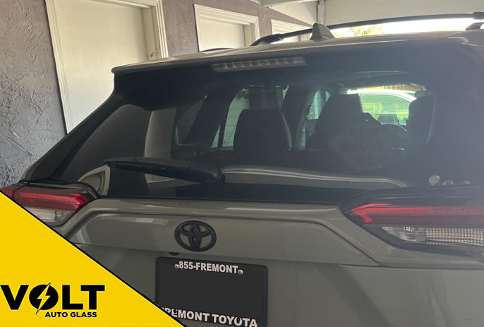 Toyota Rav4 Back Glass After