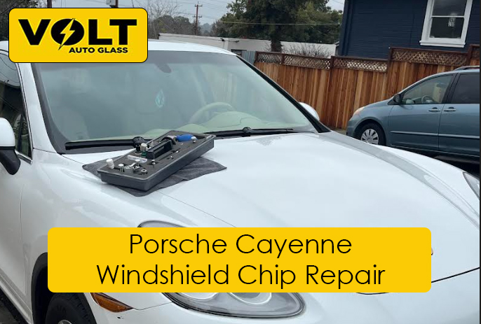 Porsche Cayenne Windshield Chip Repair