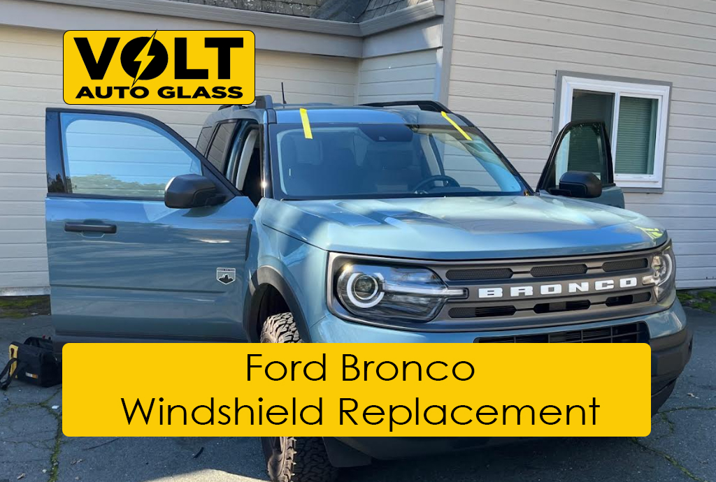 Ford Bronco Windshield replacement and calibration