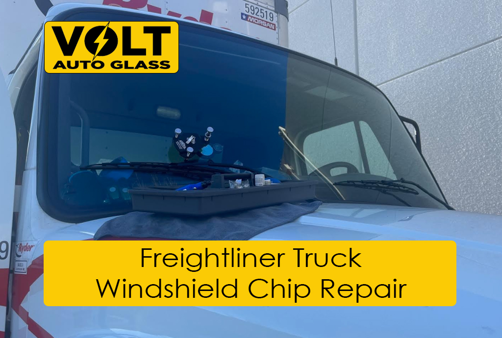 Freightliner Truck Windshield Chip Repair