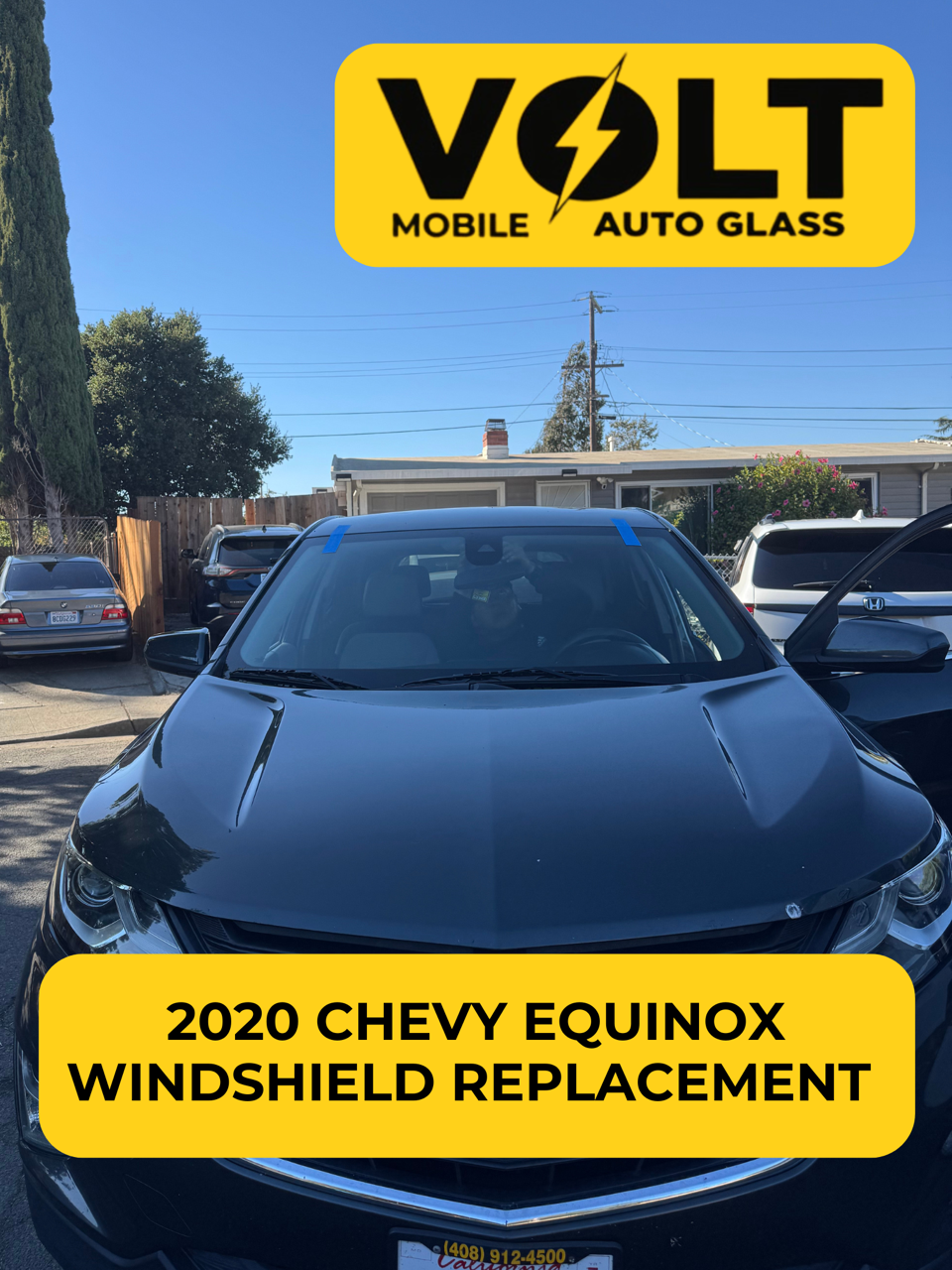 Chevy Equinox Windshield Replacement and Dynamic Calibration in Vallejo CA